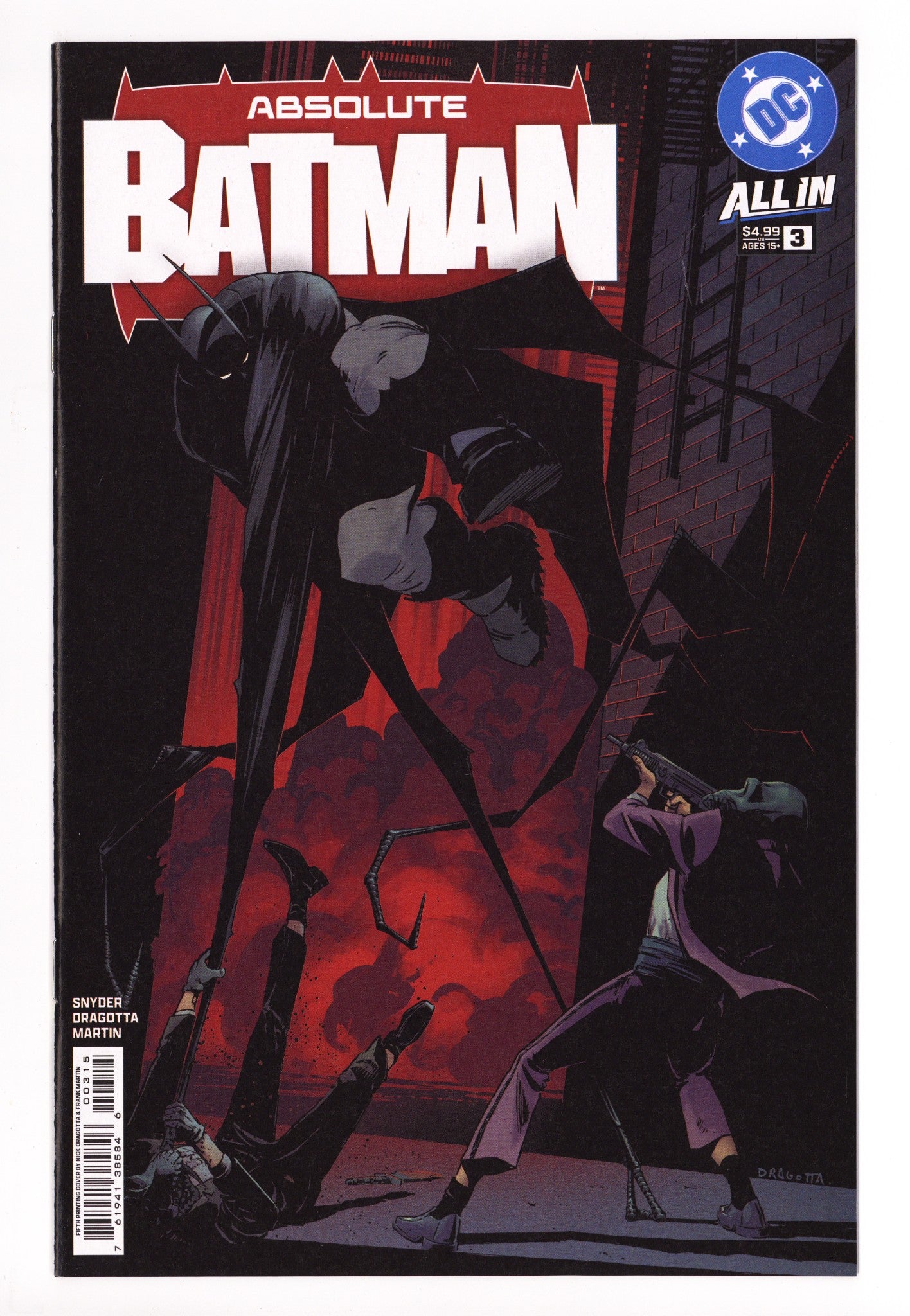 Absolute Batman 3 5Th Print (2025)