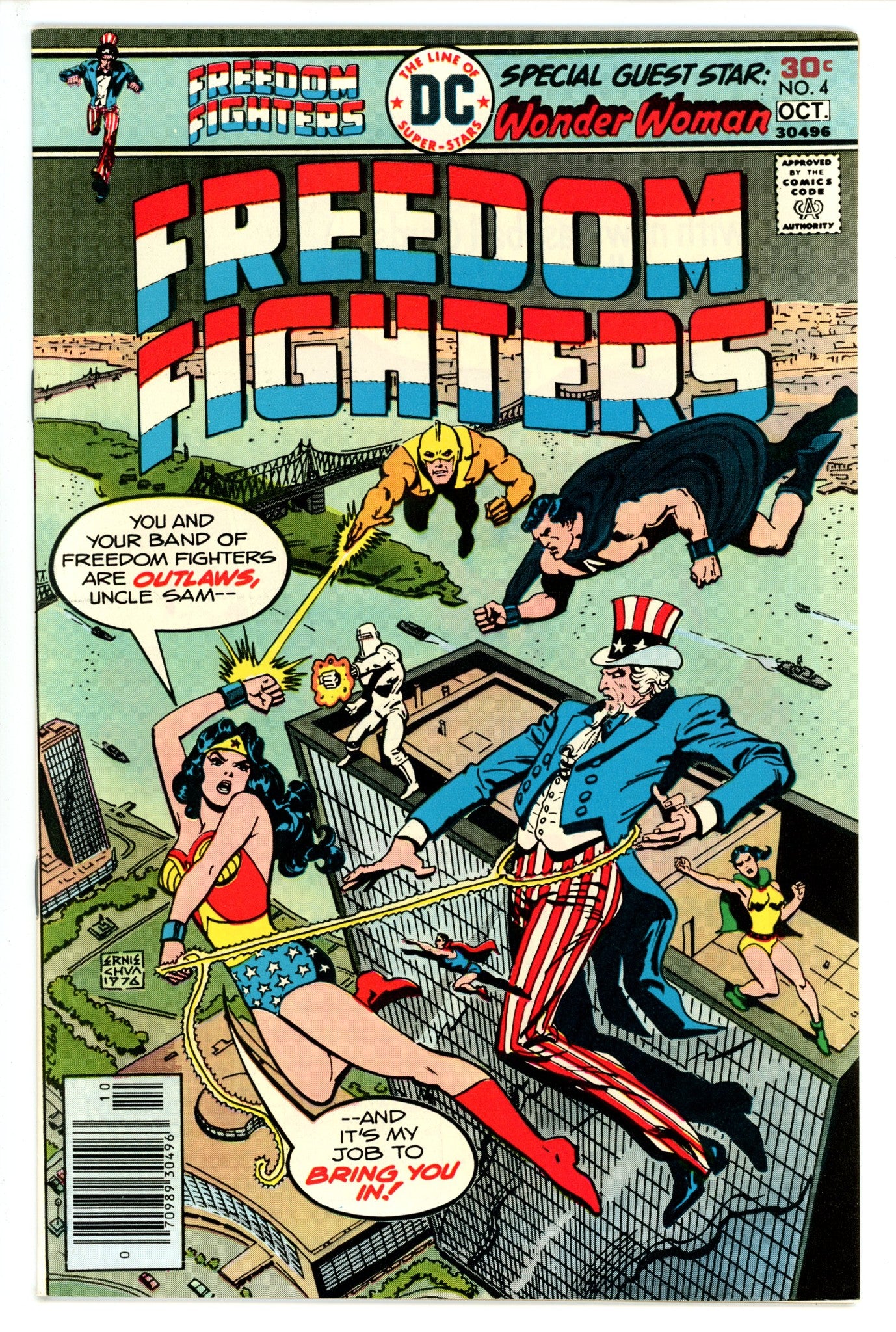 Freedom Fighters 4 VF+ (1976)
