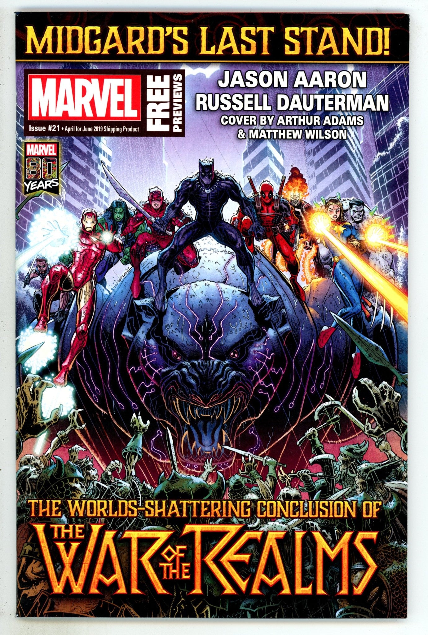 Marvel Previews Vol 4 21 High Grade (2019) 