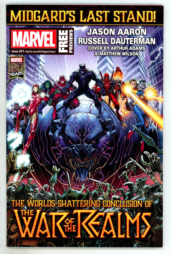 Marvel Previews Vol 4 21 High Grade (2019)