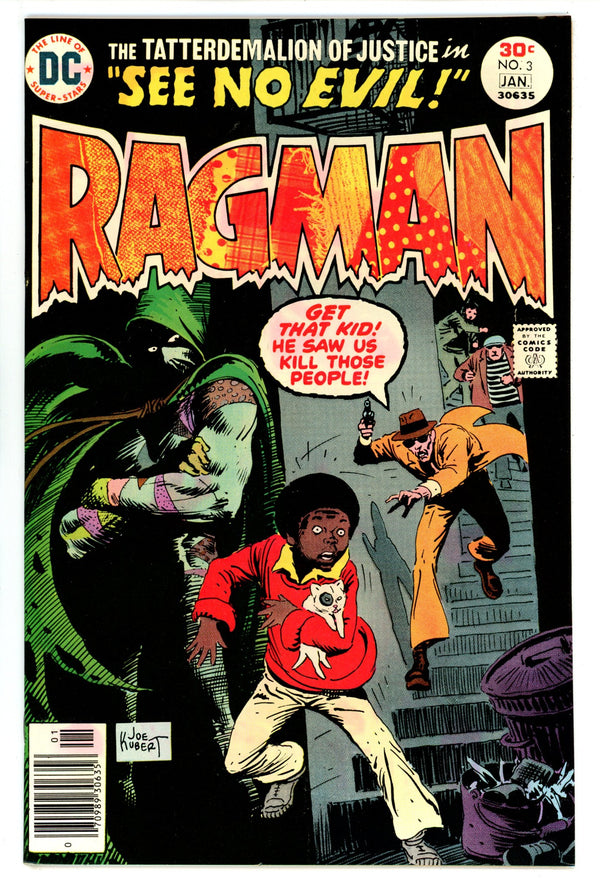 Ragman Vol 1 3 NM- (9.2) (1976)