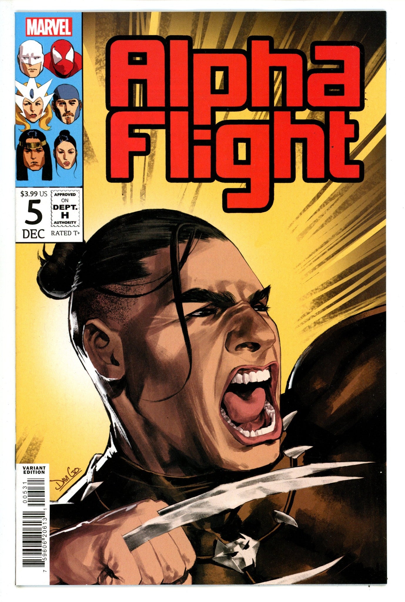 Alpha Flight Vol 5 5 Go Homage Variant (2023)