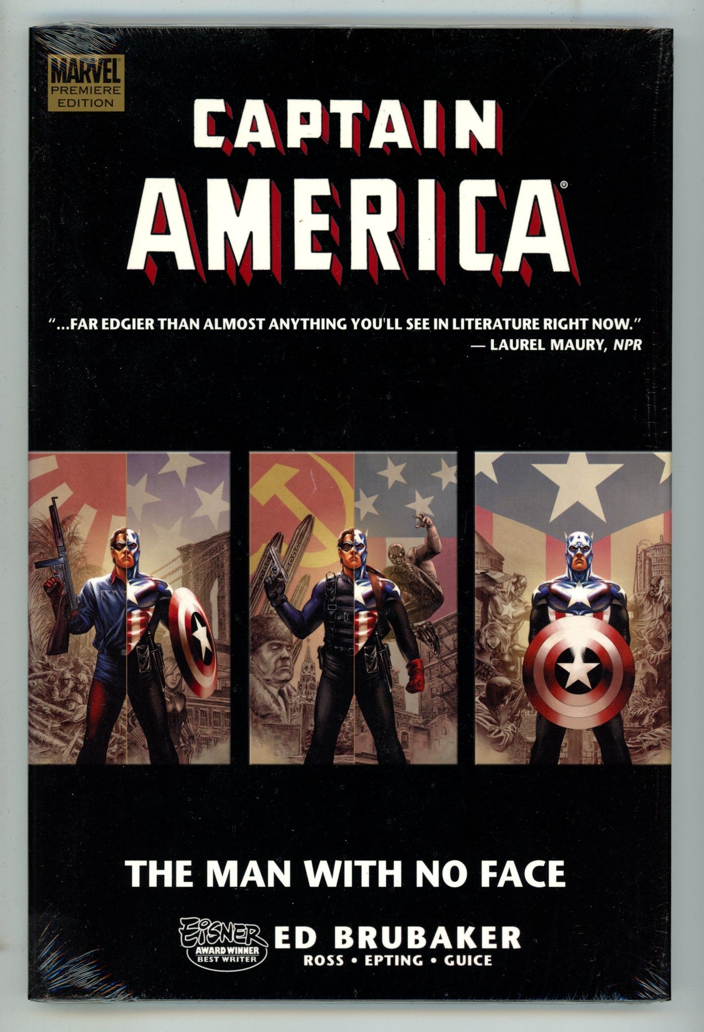 Captain America: The Man with No Face HC New, Sealed (2009) 