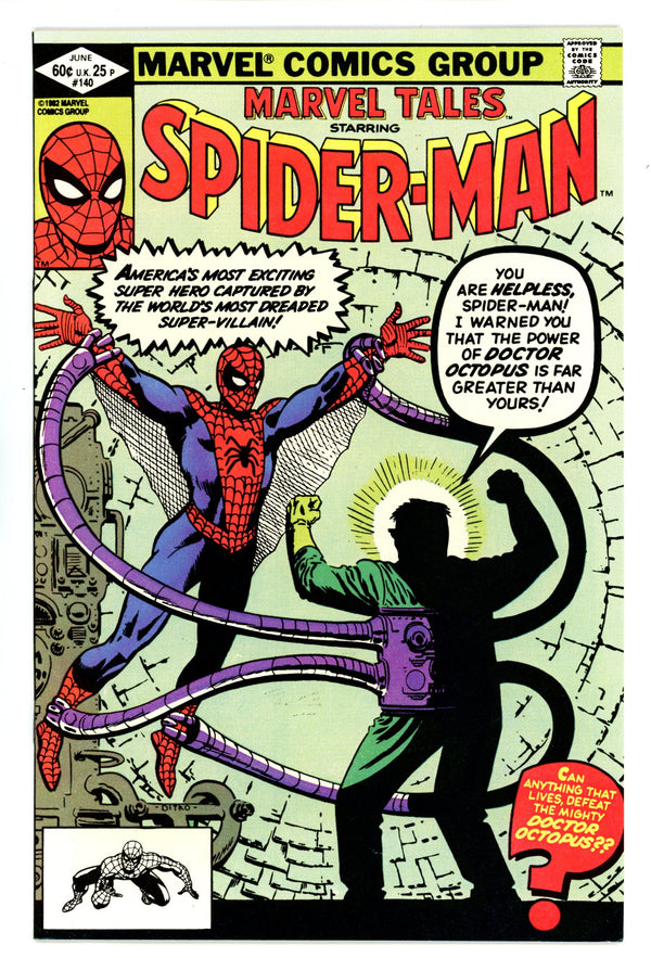 Marvel Tales Vol 2 140 NM- (9.2) (1982)