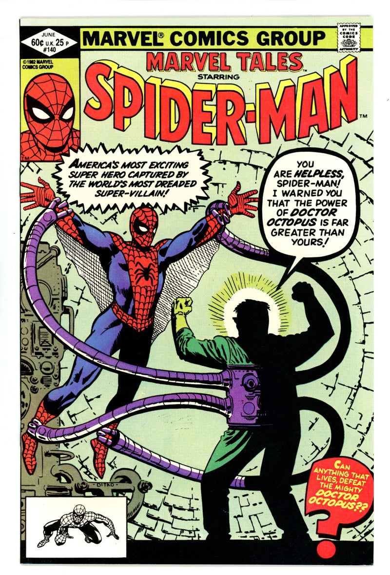 Marvel Tales Vol 2 140 NM- (9.2) (1982) 