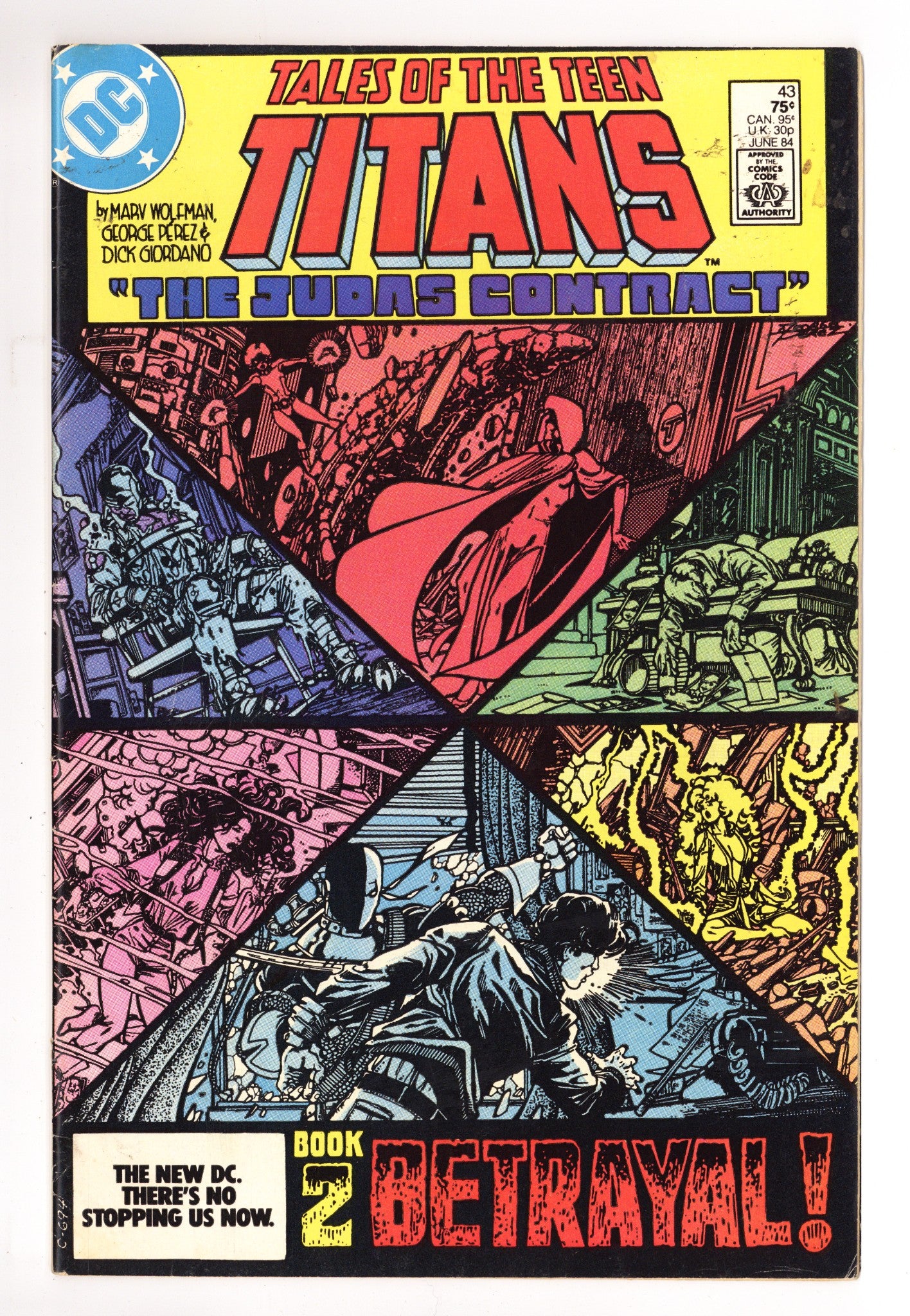 Tales of the Teen Titans 43 Mid Grade (1984) 