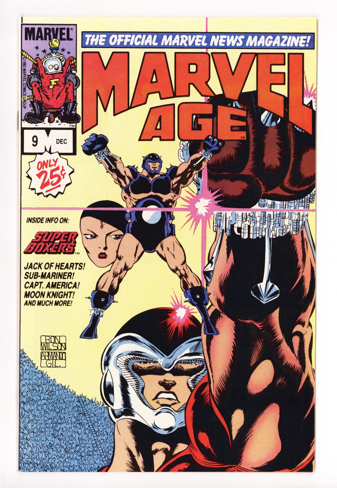 Marvel Age 9 High Grade (1983) 