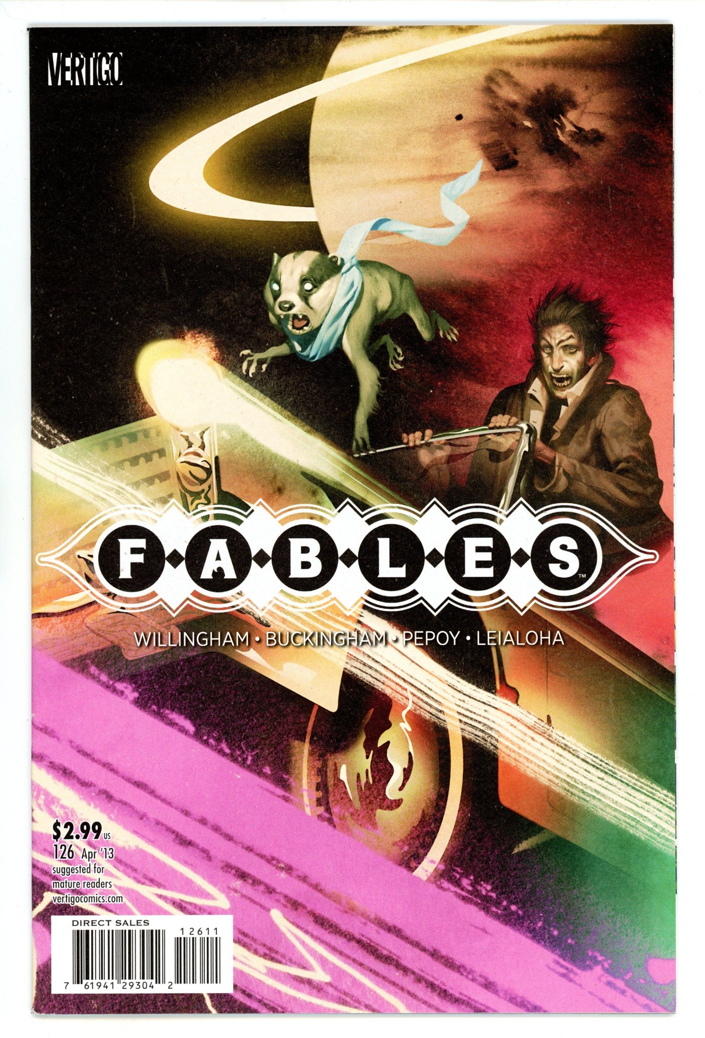 Fables 126 High Grade (2013) 