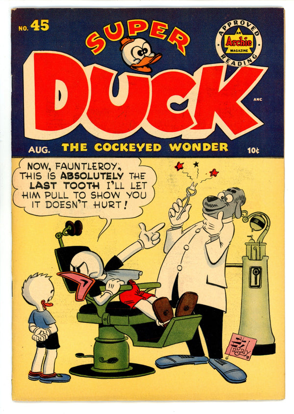 Super Duck Comics 45 FN- (5.5) (1952)