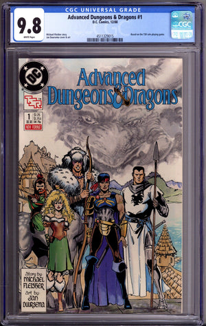 Advanced Dungeons & Dragons Comic Book 1 CGC 9.8 (NM/M) (1988)
