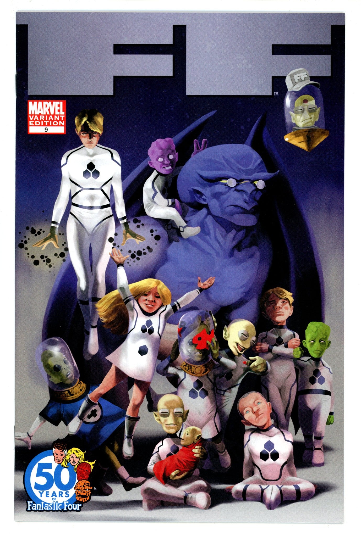 FF Vol 1 9 VF+ (8.5) (2011) Perger Variant 