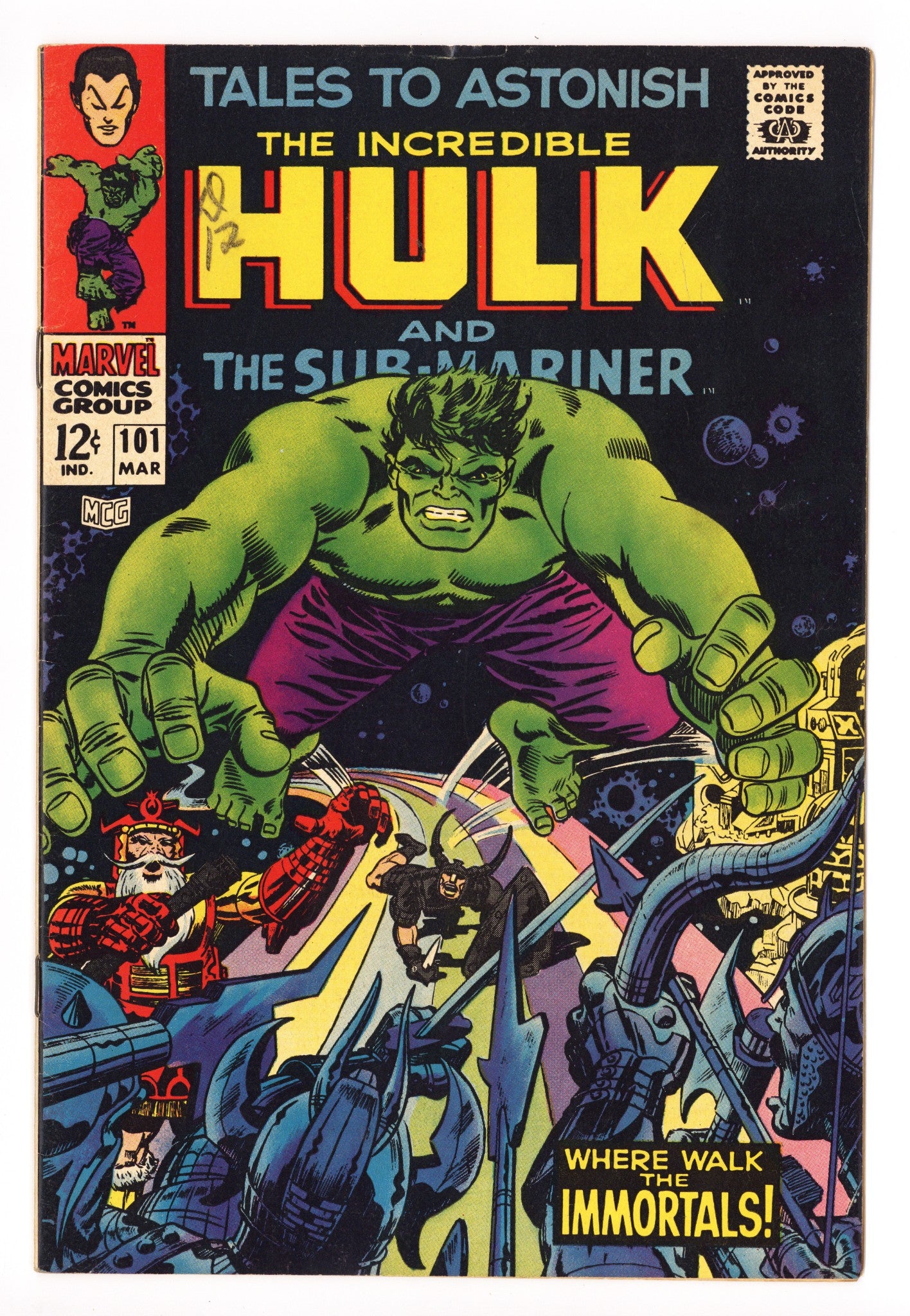 Tales to Astonish Vol 1 101 FN/VF (7.0) (1968) 