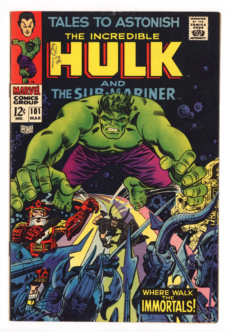 Tales to Astonish Vol 1 101 FN/VF (7.0) (1968) 