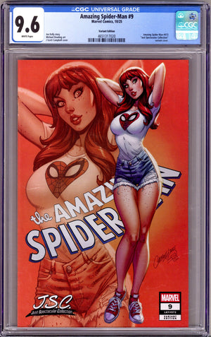 Amazing Spider-Man Vol 7 9 CGC 9.6 (NM+) (2025) Campbell Variant