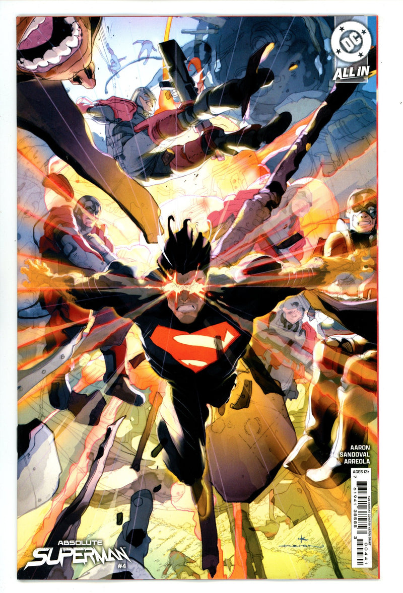 Absolute Superman 4 Grant Incentive Variant NM- (2025)