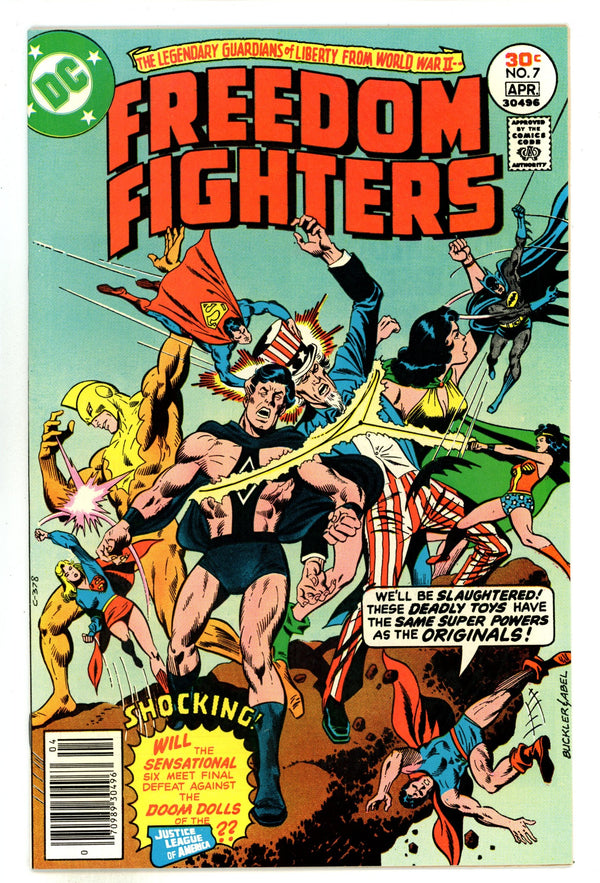 Freedom Fighters Vol 1 7 VF/NM (9.0) (1977)