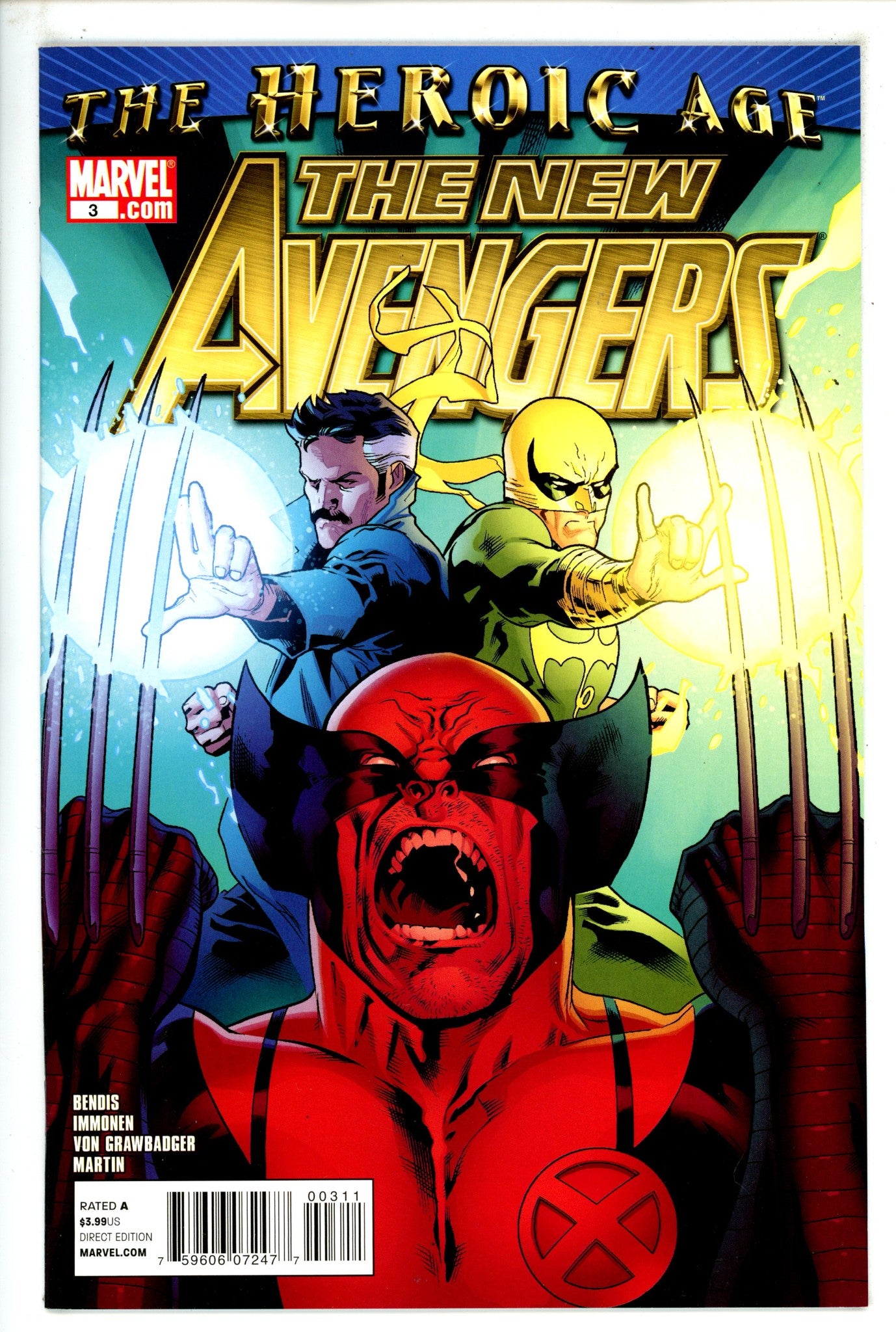 New Avengers Vol 2 3 High Grade (2010) 