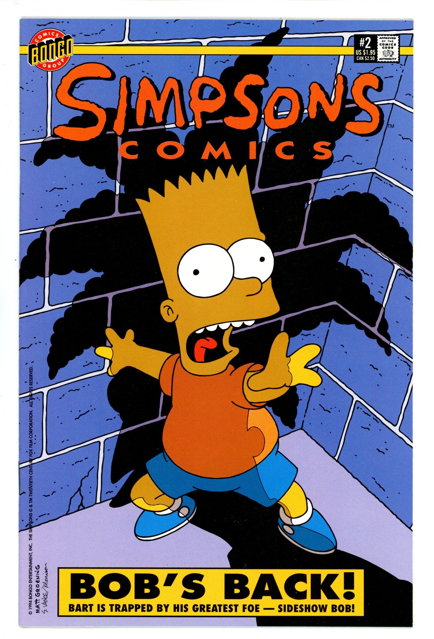 Simpsons Comics 2 High Grade (1994) 