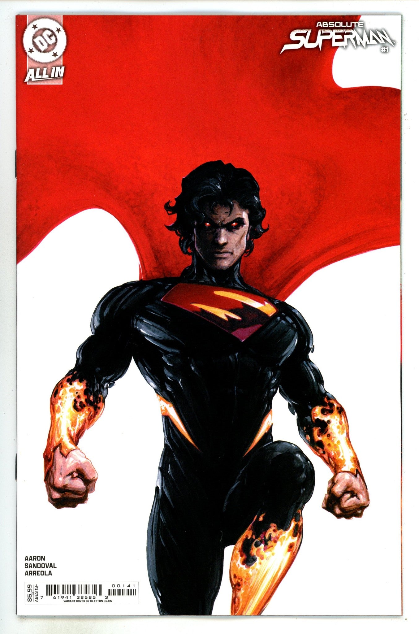 Absolute Superman 1 Crain Variant (2024)
