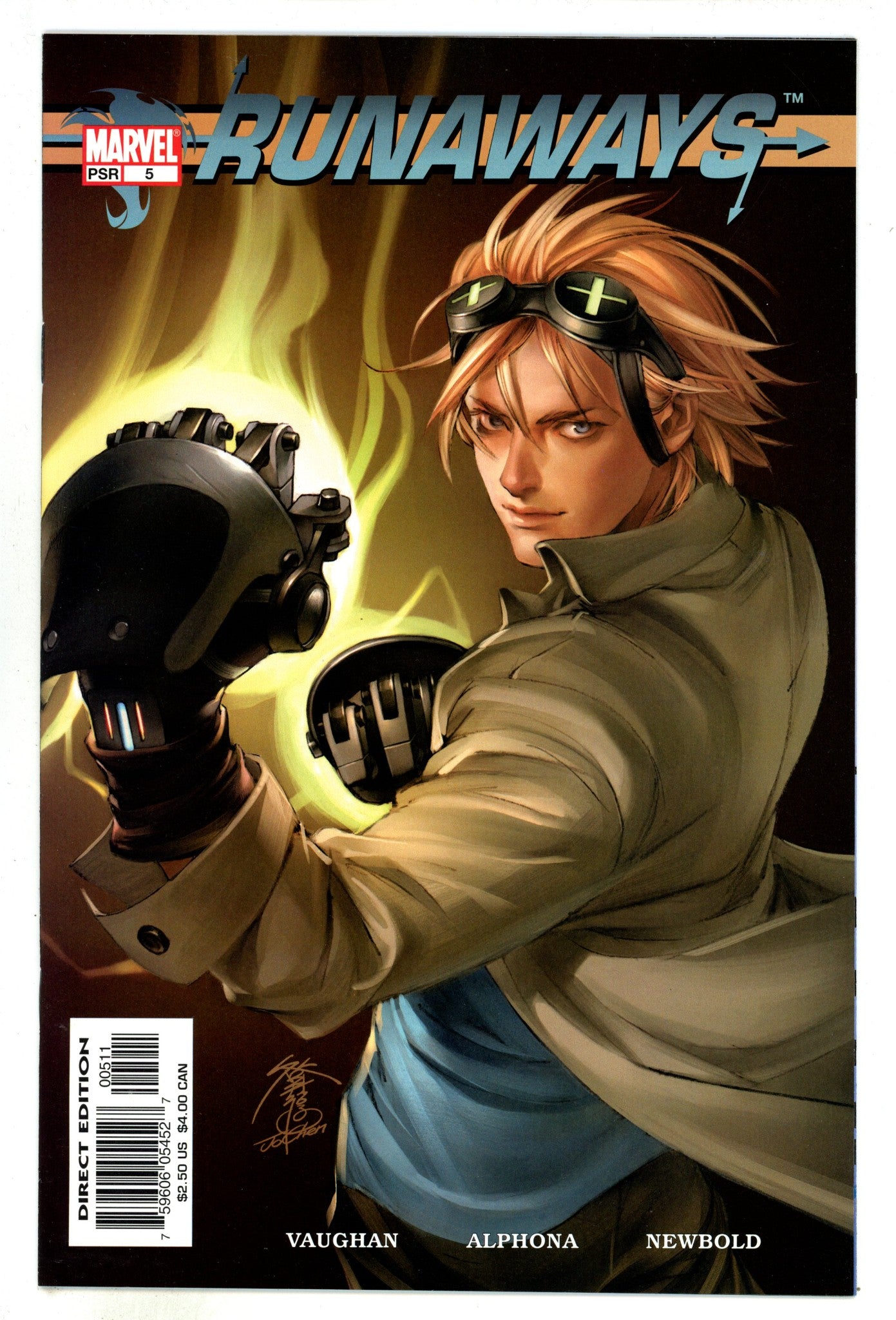 Runaways Vol 1 5 High Grade (2003) 