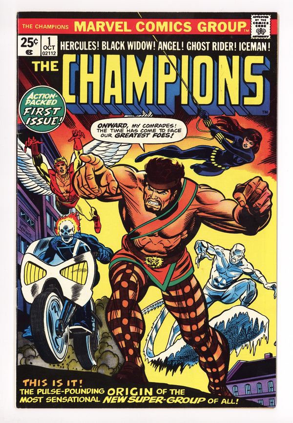 The Champions Vol 1 1 FN (6.0) (1975)