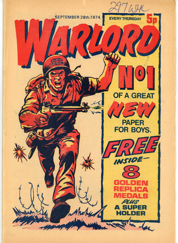 Warlord 1 VG (4.0) No Gift (1974)