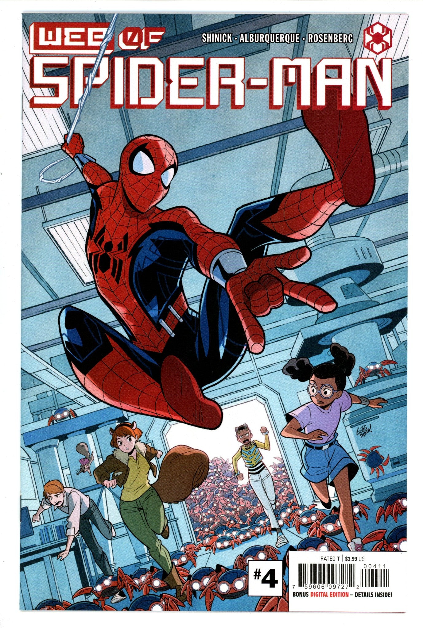 W.E.B. of Spider-Man Vol 3 4 High Grade (2021) 