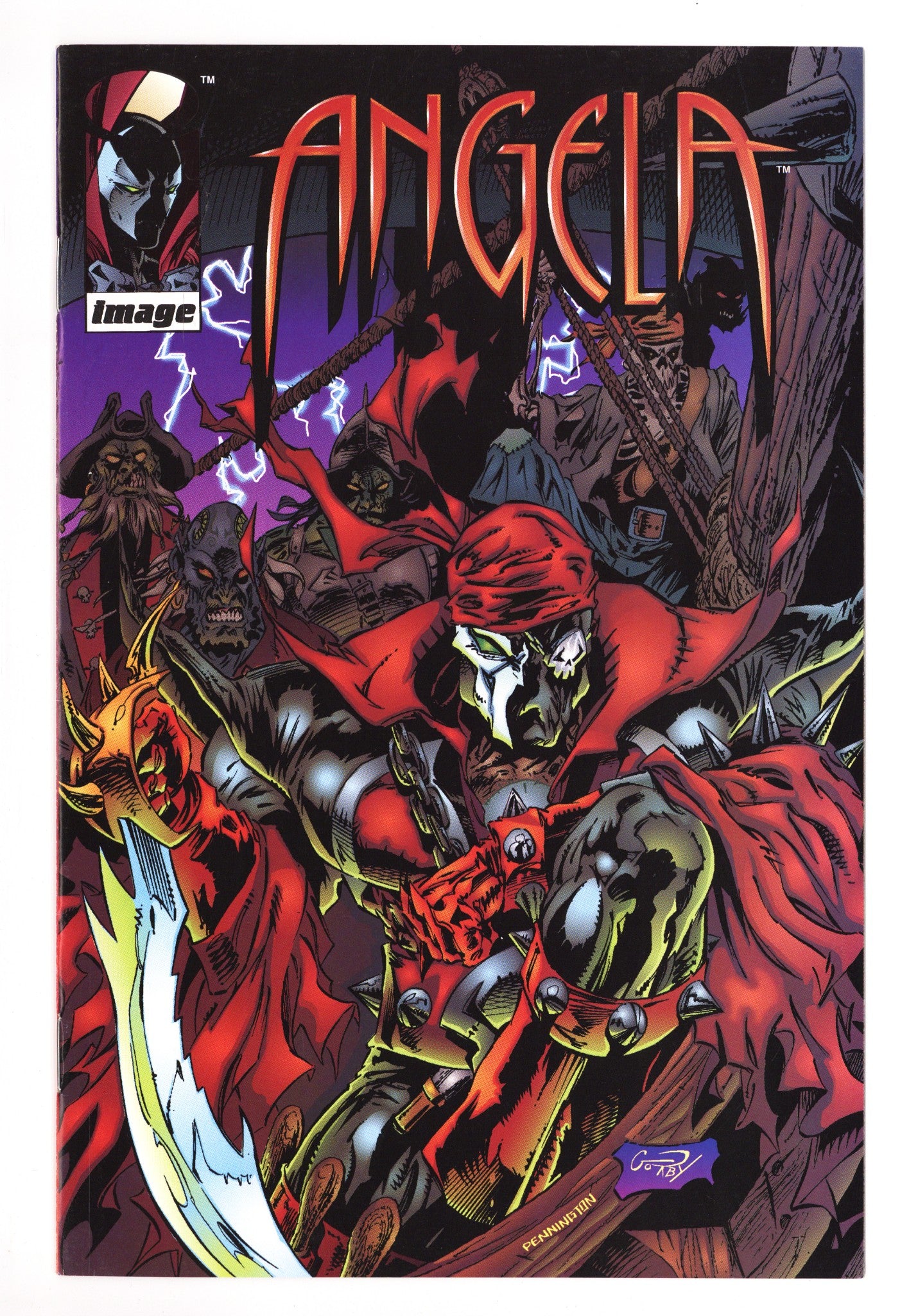 Angela Special [nn] VF (8.0) (1995) Pirate Spawn Variant 
