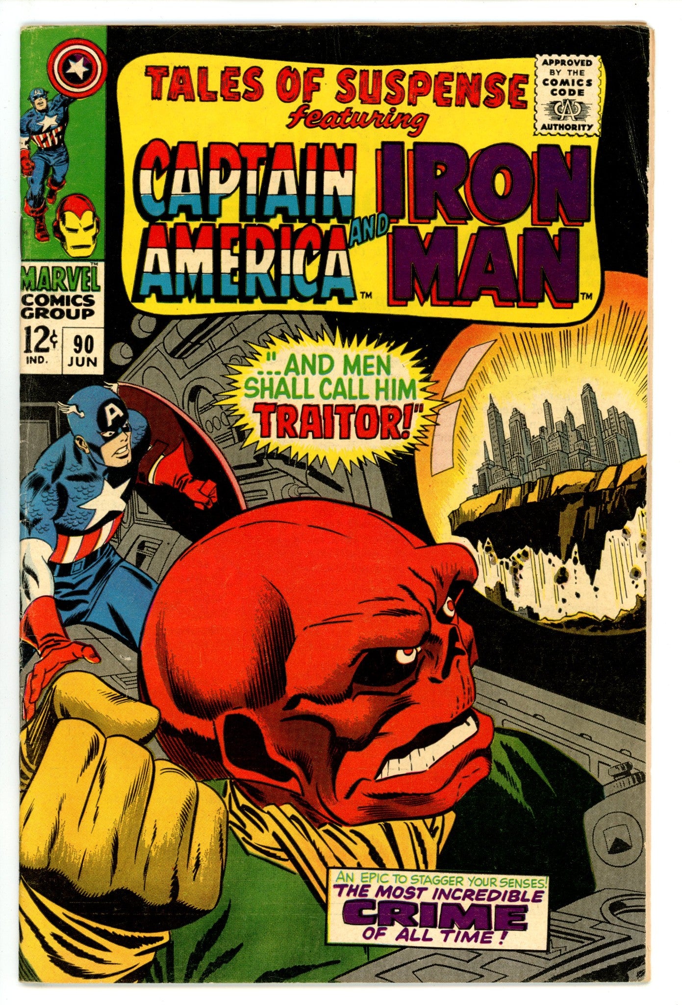 Tales of Suspense Vol 1 90 FN (6.0) (1967) 