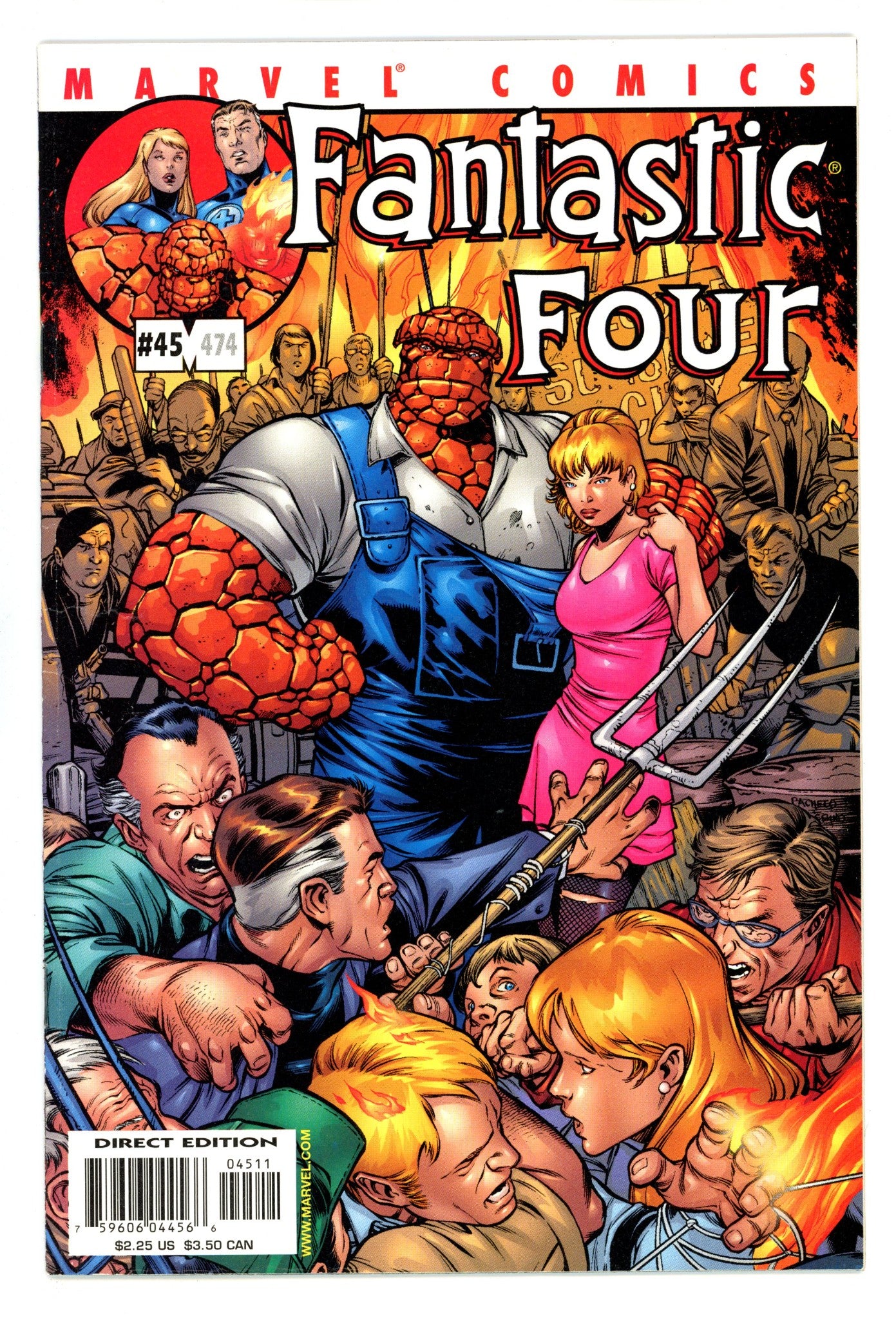 Fantastic Four Vol 3 45 (474) High Grade (2001) 