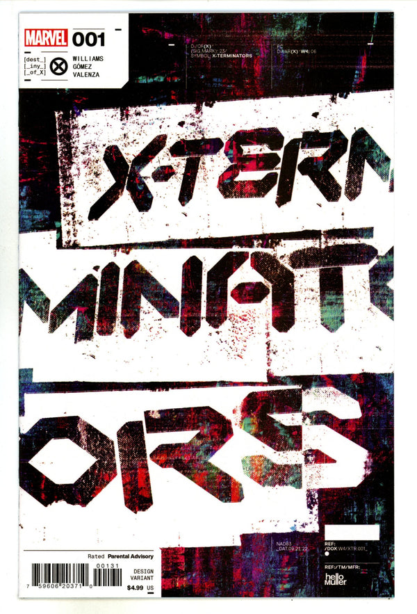 X-Terminators Vol 2 1 High Grade (2022) Muller Design Incentive Variant