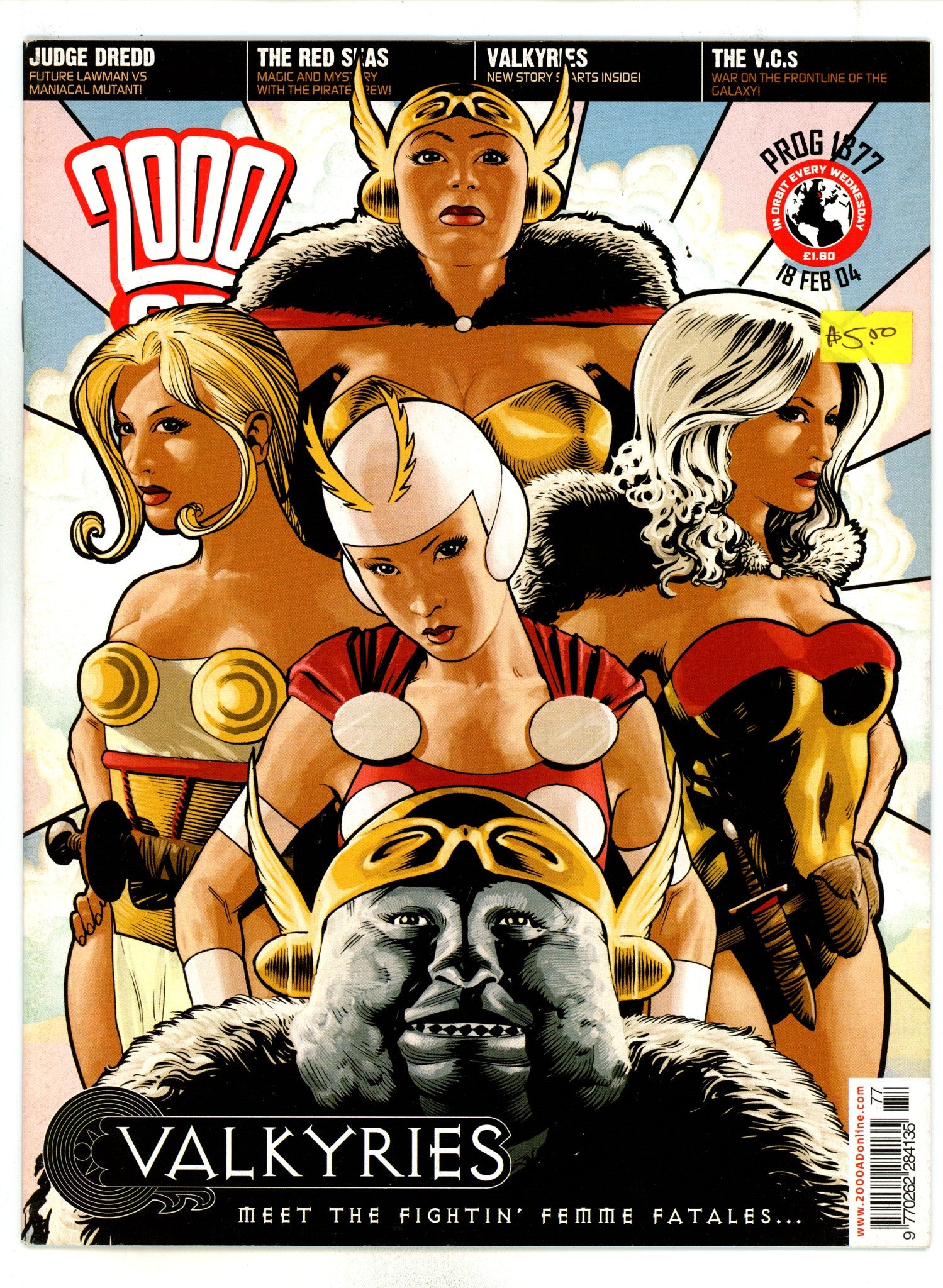 2000 AD 1377 Mid Grade (2004) 