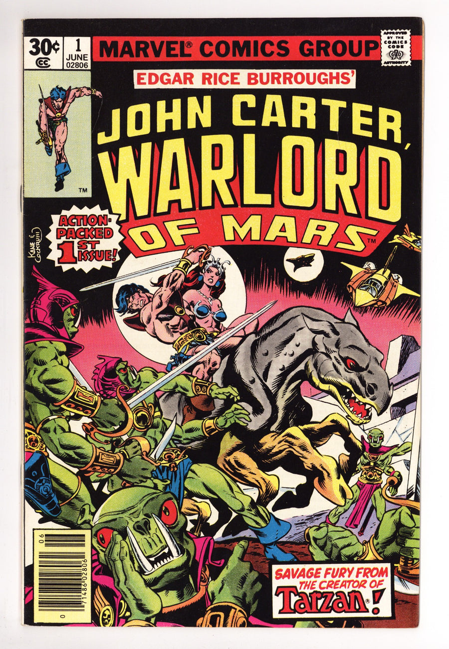 John Carter Warlord of Mars 1 VF- (7.5) (1977) 