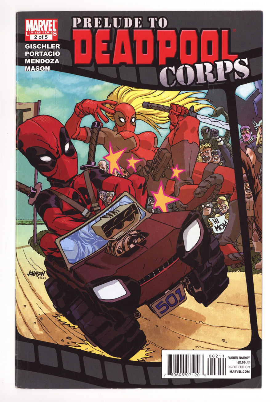 Prelude to Deadpool Corps 2 Mid Grade (2010) 