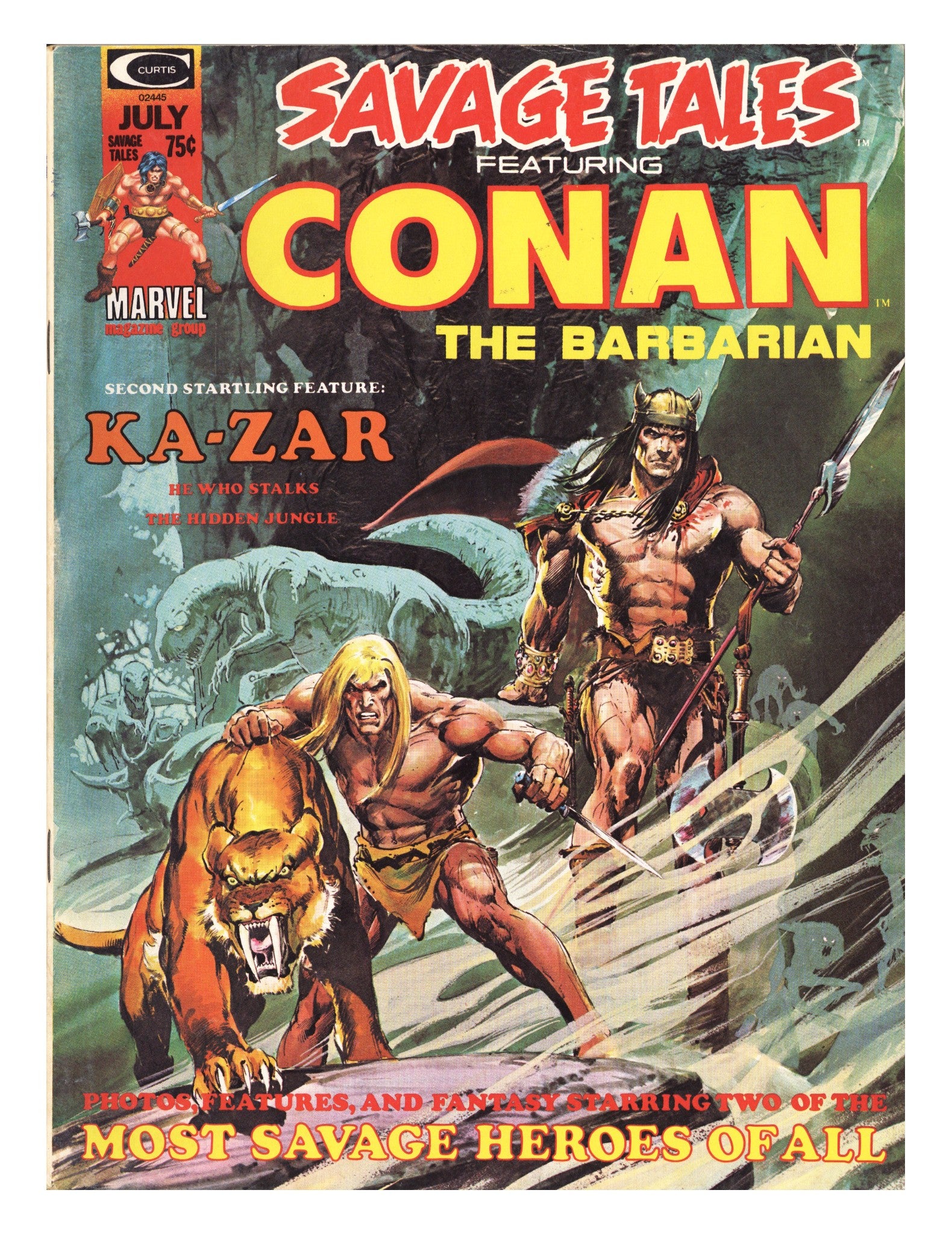 Savage Tales 5 Low Grade (1974) 