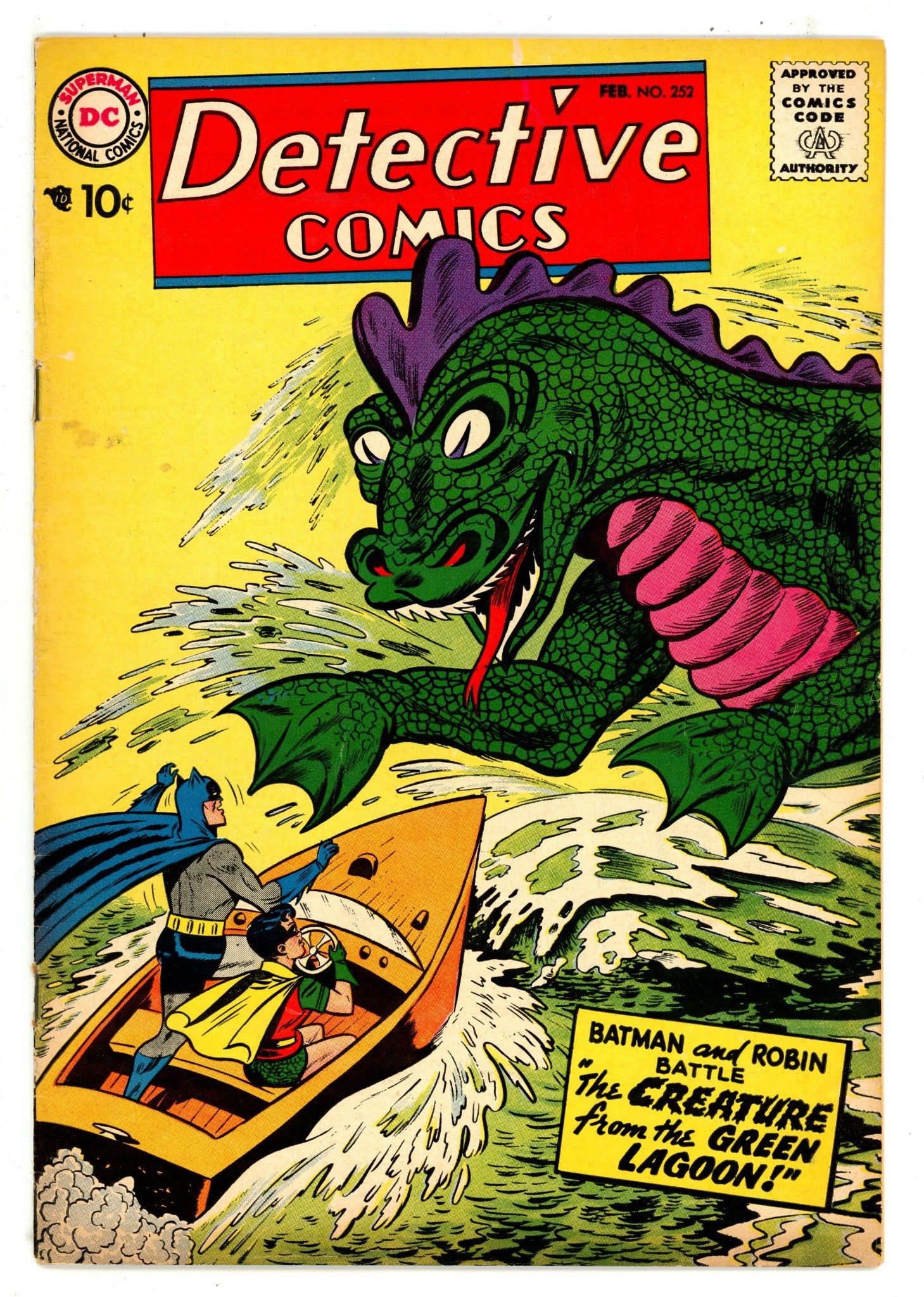 Detective Comics Vol 1 252 FN+ (6.5) (1958) 