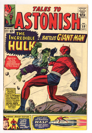 Tales to Astonish Vol 1 59  VF (8.0)   (1964)