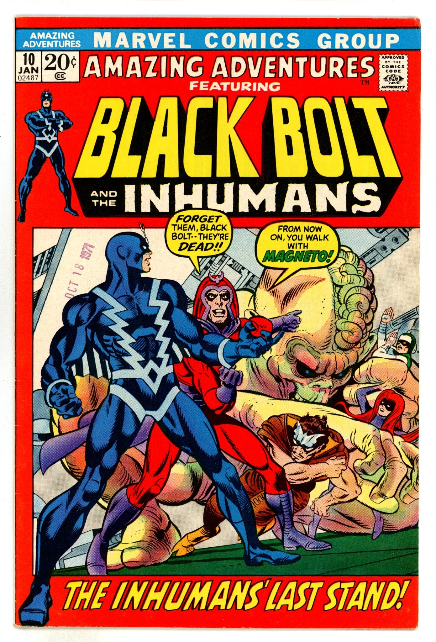 Amazing Adventures Vol 2 10 VF- (7.5) (1972) 