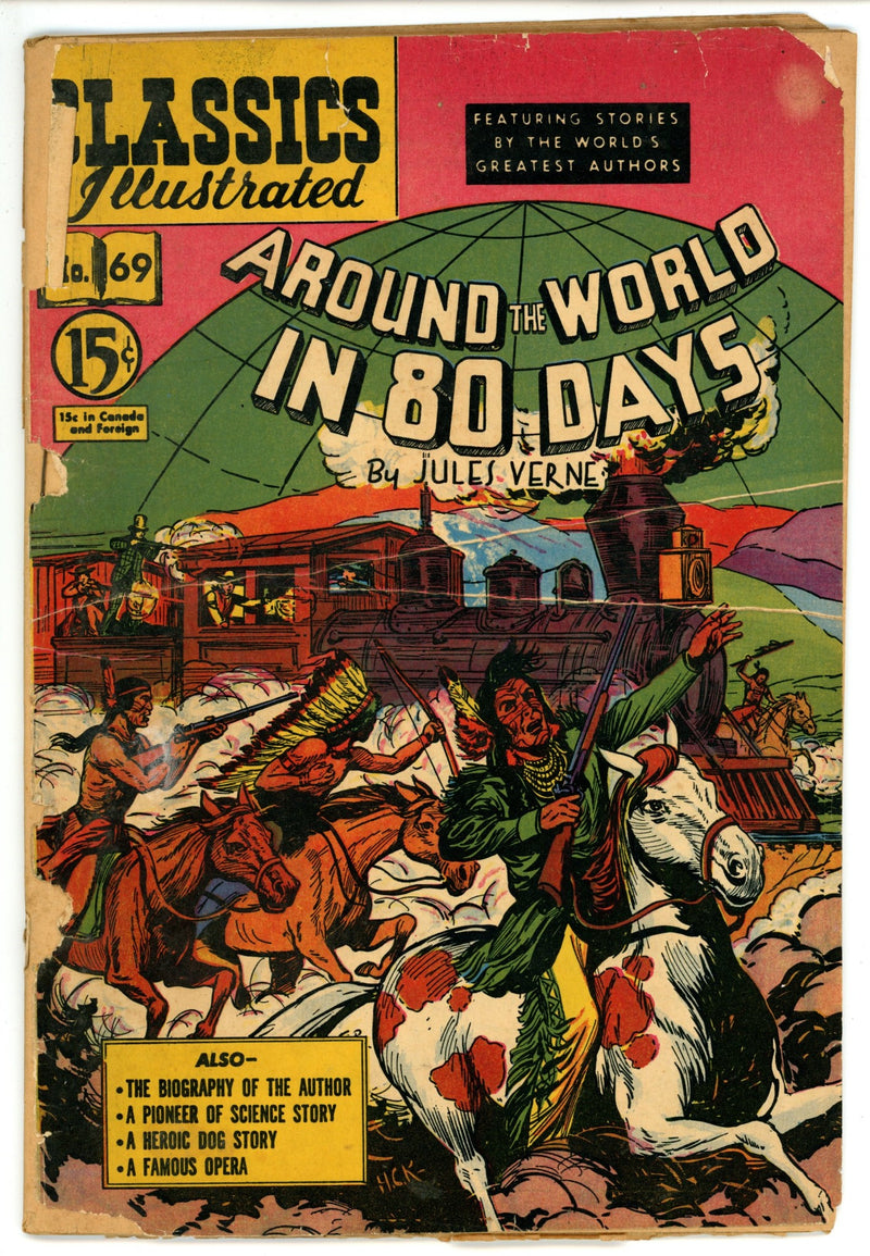 Classics Illustrated 69 PR (0.5) HRN 67 (1950) Canadian Edition 