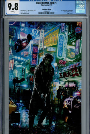 Blade Runner 2019 1 CGC 9.8 (NM/M) (2019) Gallagher Virgin Exclusive Variant
