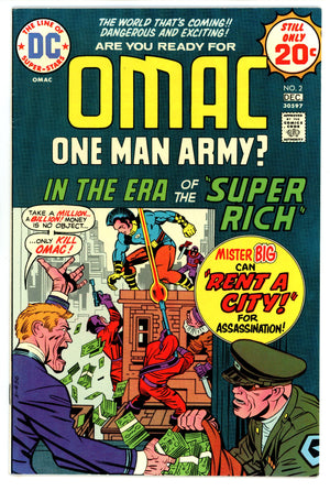 OMAC Vol 1 2 VF (8.0) (1974)