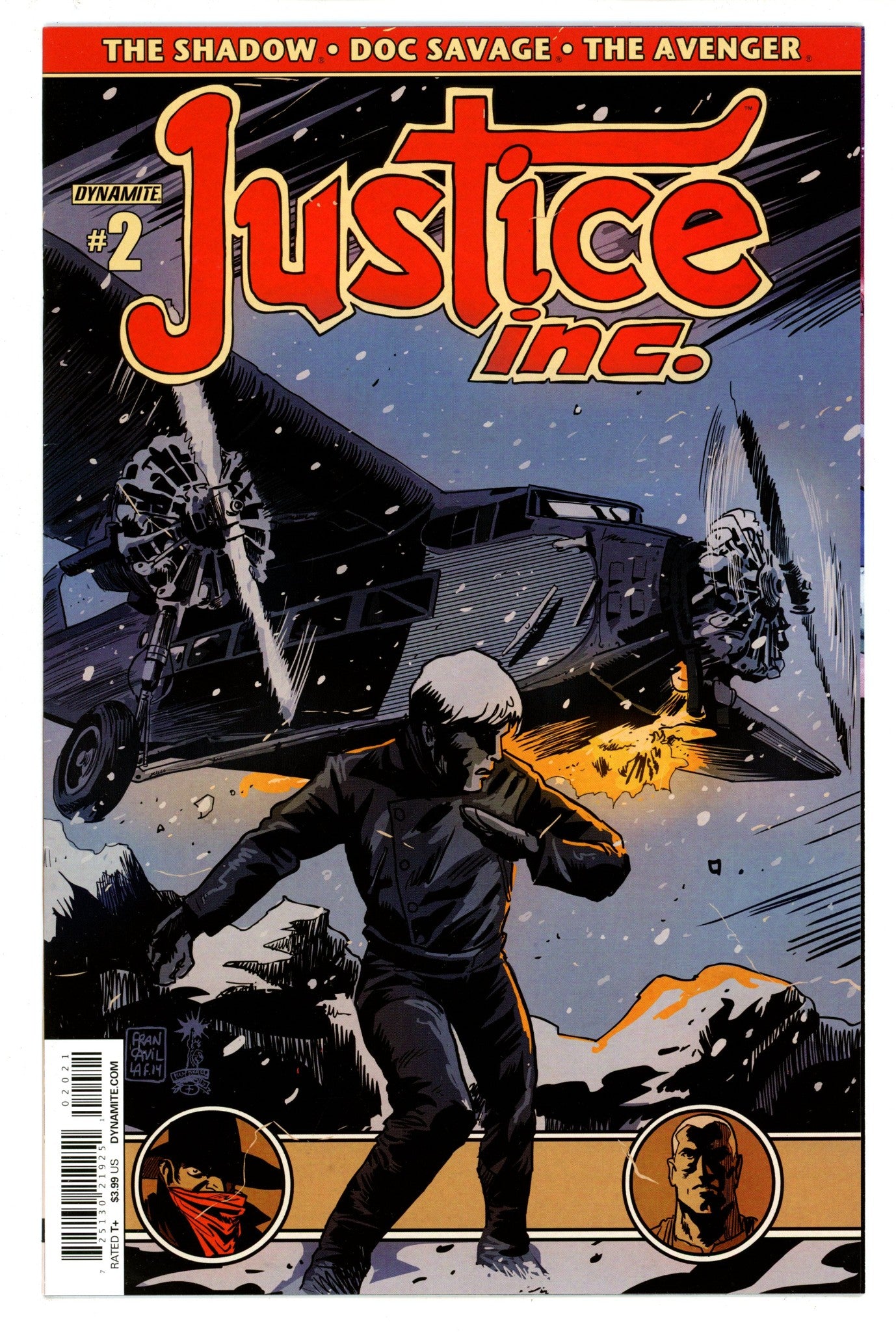 Justice, Inc. 2 High Grade (2014) Francavilla Variant 