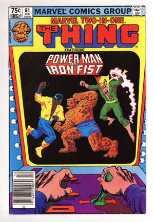 Marvel Two-in-One Vol 1 94 VF/NM (9.0) (1982) Canadian Price Variant