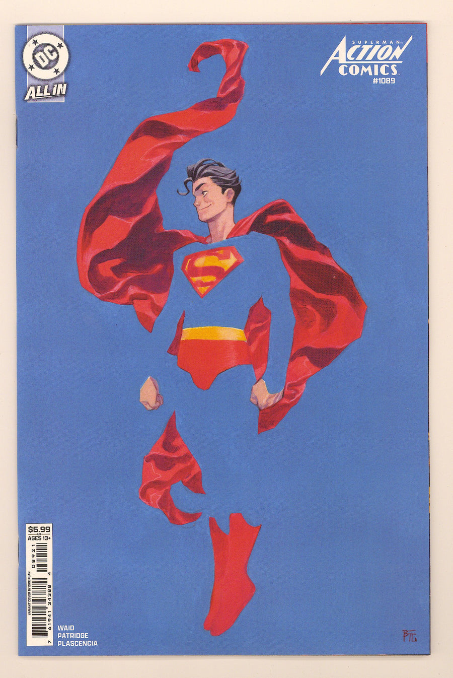Action Comics Vol 3 1089 Ruan Negative Space Variant (2025)