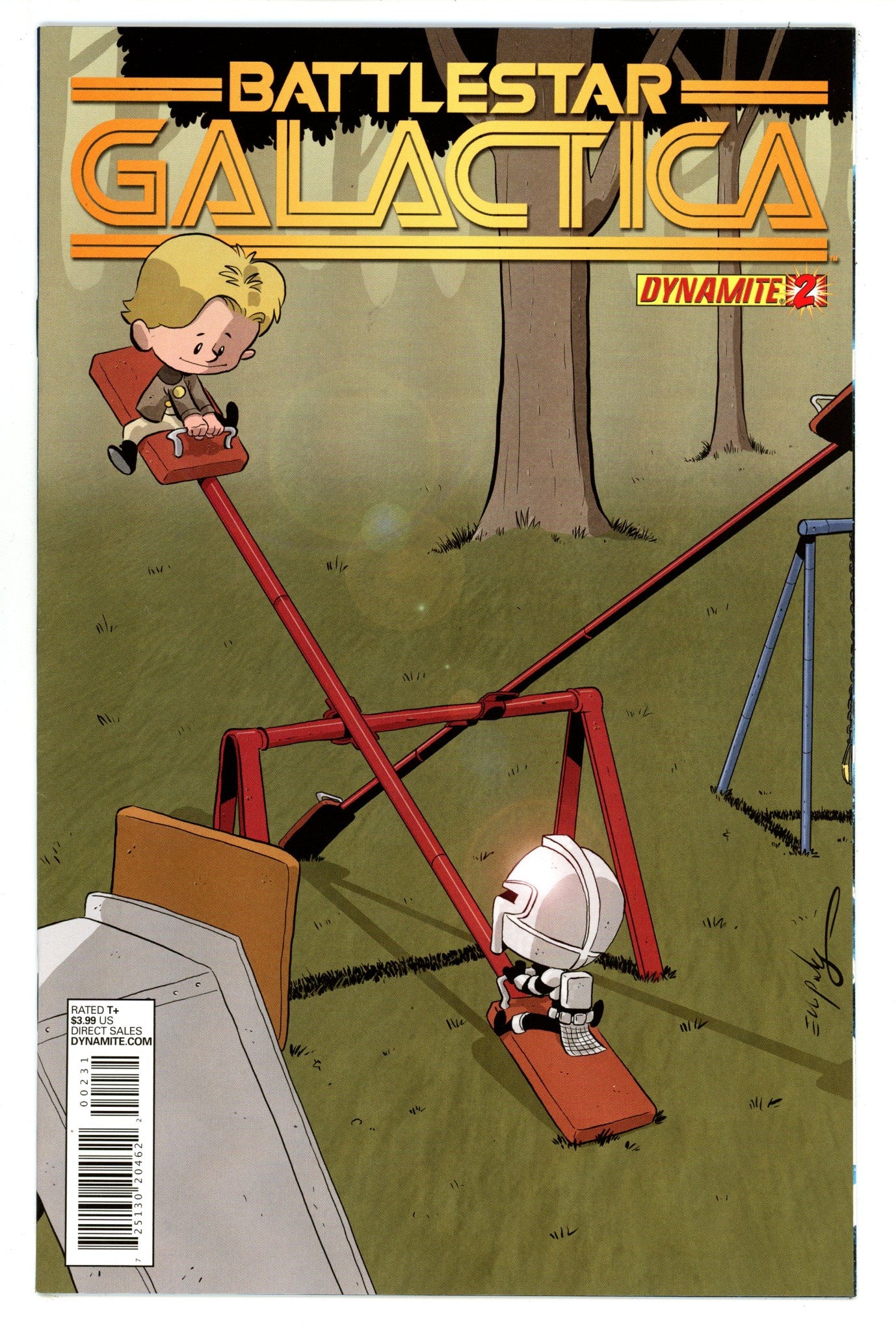 (Classic) Battlestar Galactica 2 High Grade (2013) Eliopoulos Variant 