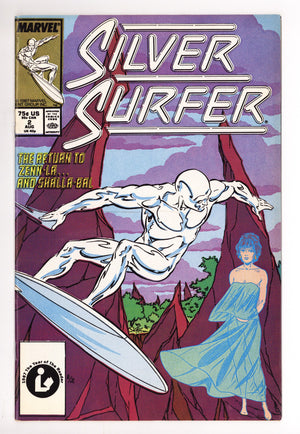 Silver Surfer Vol 3 2 Mid Grade (1987)