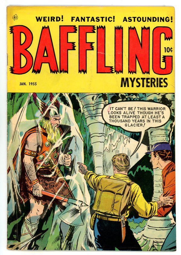 Baffling Mysteries 24 VG+ (4.5) (1955)