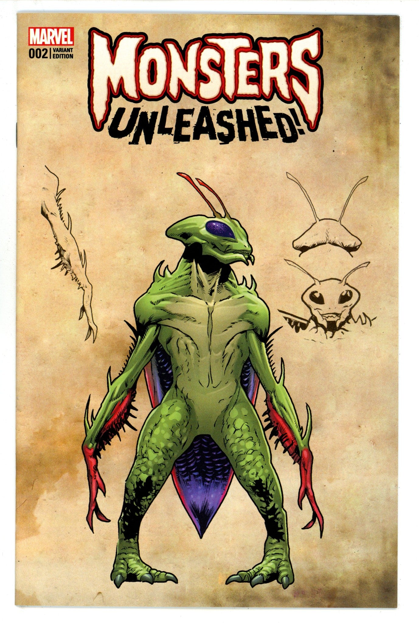 Monsters Unleashed Vol 2 2 High Grade (2017) Yu Variant 