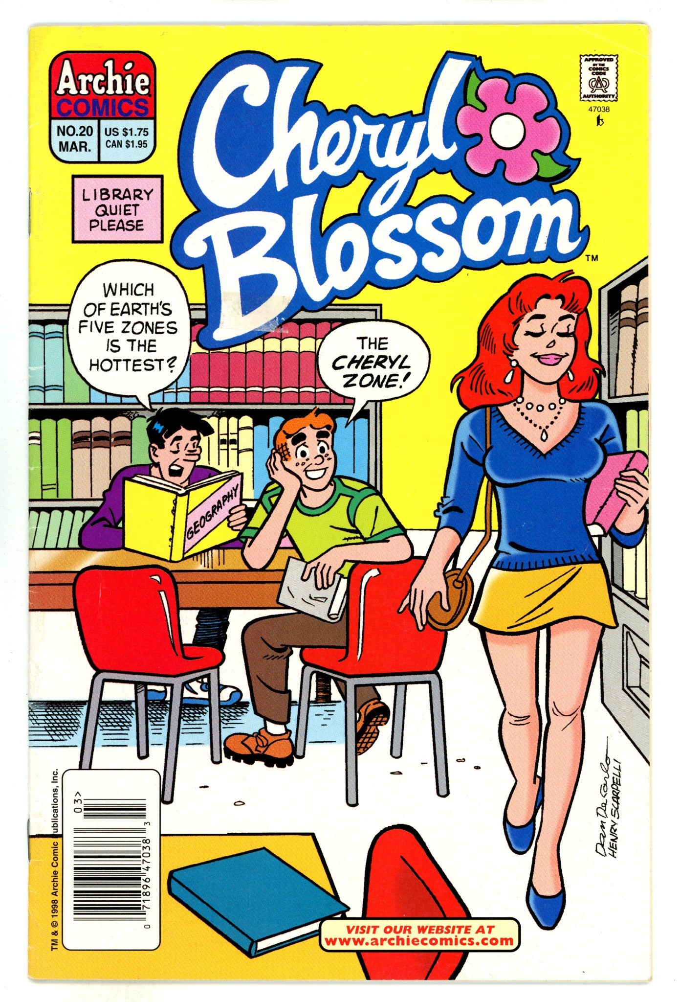 Cheryl Blossom 20 VG/FN (5.0) (1999) Newsstand 