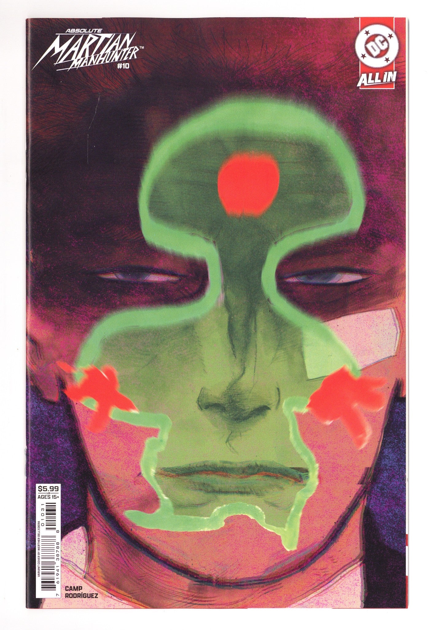 Absolute Martian Manhunter 10 Dell'Edera Variant (2026)